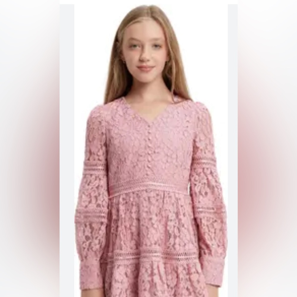 Lace girls dress